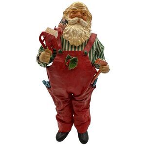 Vtg 1987 Possible Dreams Clothtique Santa Carpenter 713033 Christmas Figurine